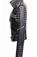 Load image into Gallery viewer, Vegan Motorcycle Jacket