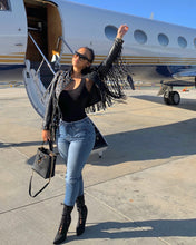 Load image into Gallery viewer, Private Charter Vegan Leather Jacket: Ships In 5-8 Business Days