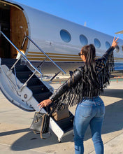 Load image into Gallery viewer, Private Charter Vegan Leather Jacket: Ships In 5-8 Business Days